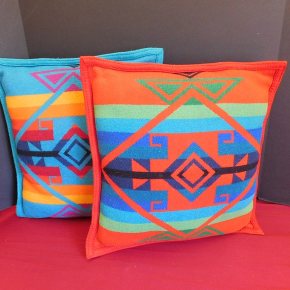 Pendleton Accents Vintage Beaver State Aztec Throw Pillows